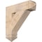 Ekena Millwork Traditional Arts & Crafts Smooth Bracket, Douglas Fir, 5 1/2"W x 24"D x 24"H BKT06X24X24TRA03SDF - alternate 1
